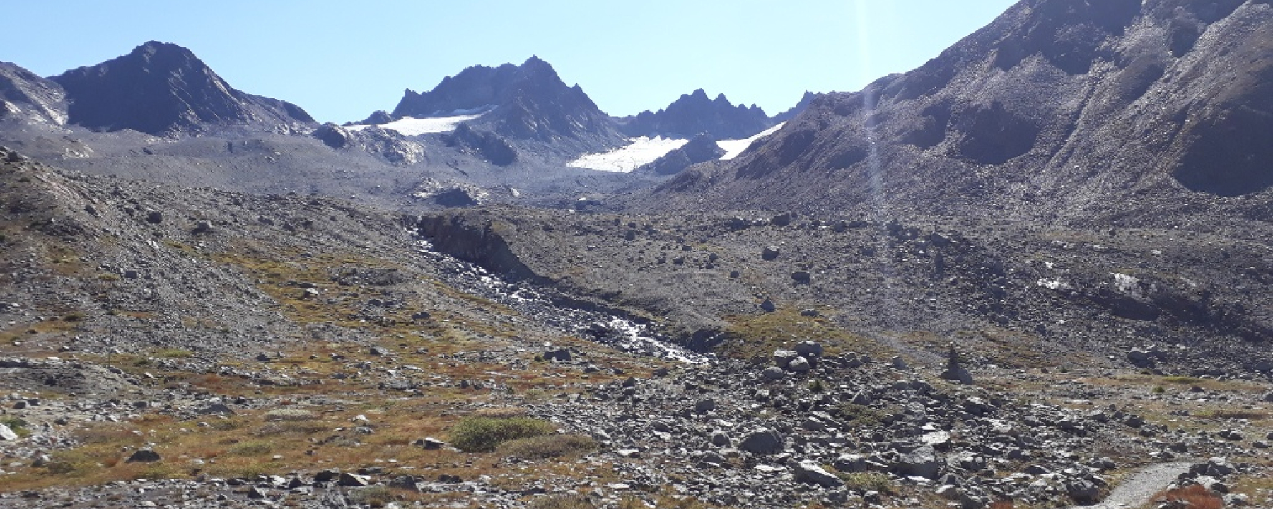 Aufstieg zur Kesch-Hütte