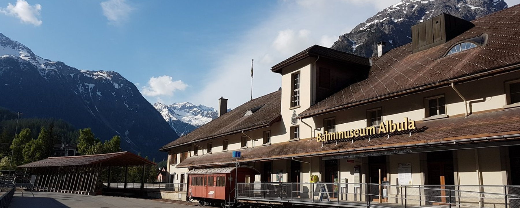 Infostelle Bergün und Bahnmuseum