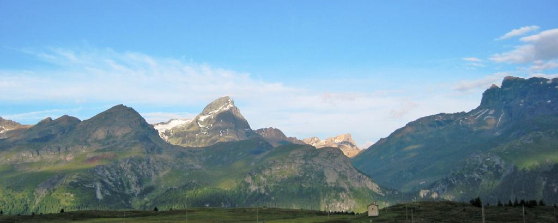 Etappe 11: Piz Platta von der Alp Flix aus gesehen