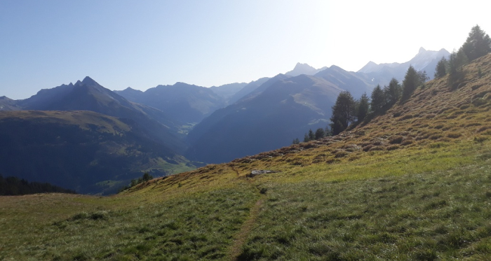Blick Richtung Val Tuors Blick Richtung Val Tuors