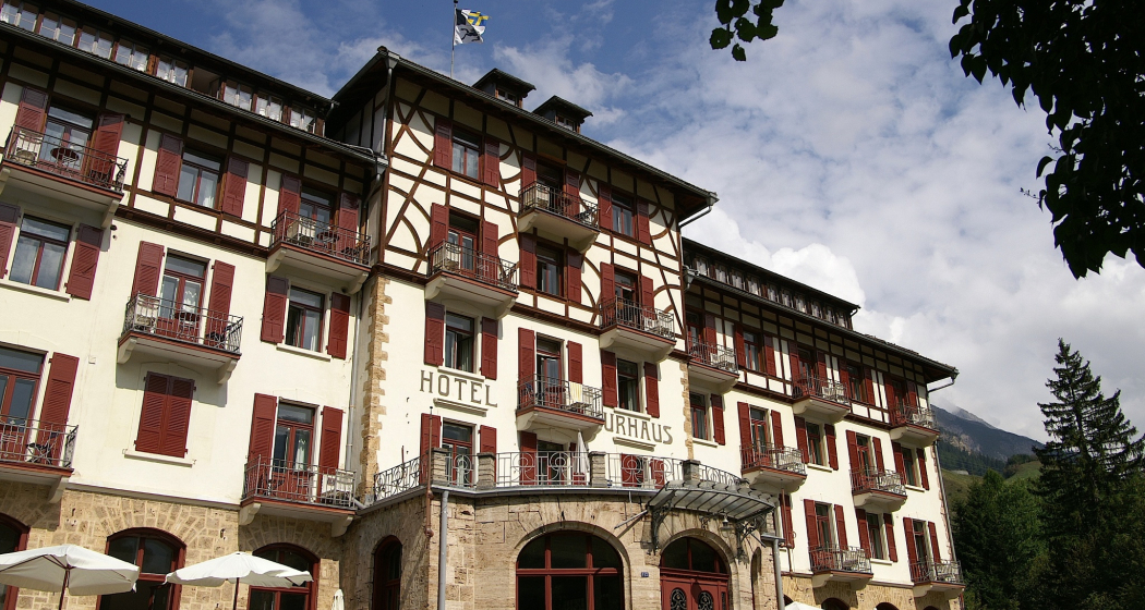 Historisches Hotel Kurhaus Bergün. Historisches Hotel Kurhaus Bergün.