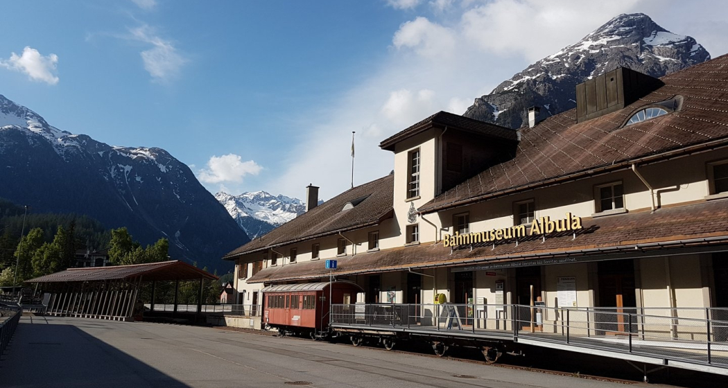 Infostelle Bergün und Bahnmuseum Infostelle Bergün und Bahnmuseum