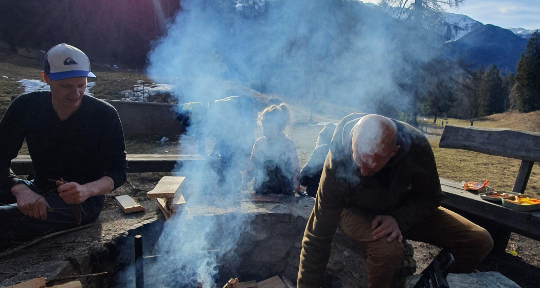Grillstelle Schönboden im Winter Grillstelle Schönboden im Winter