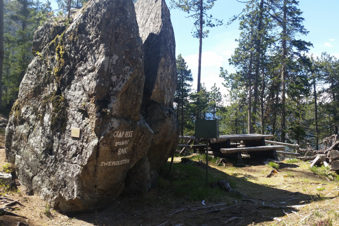 Zwerglistein Crap Fèss