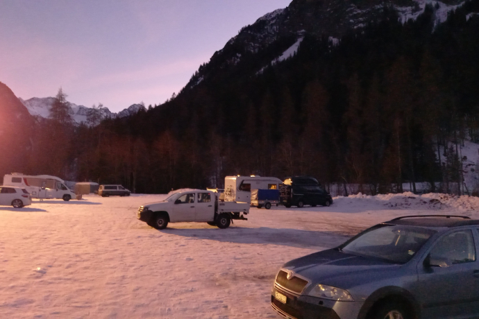 Stellplatz Zops Winter