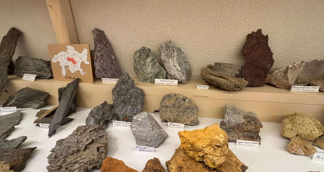 Geologie Graubünden Ausstellung in Filisur Geologie Graubünden