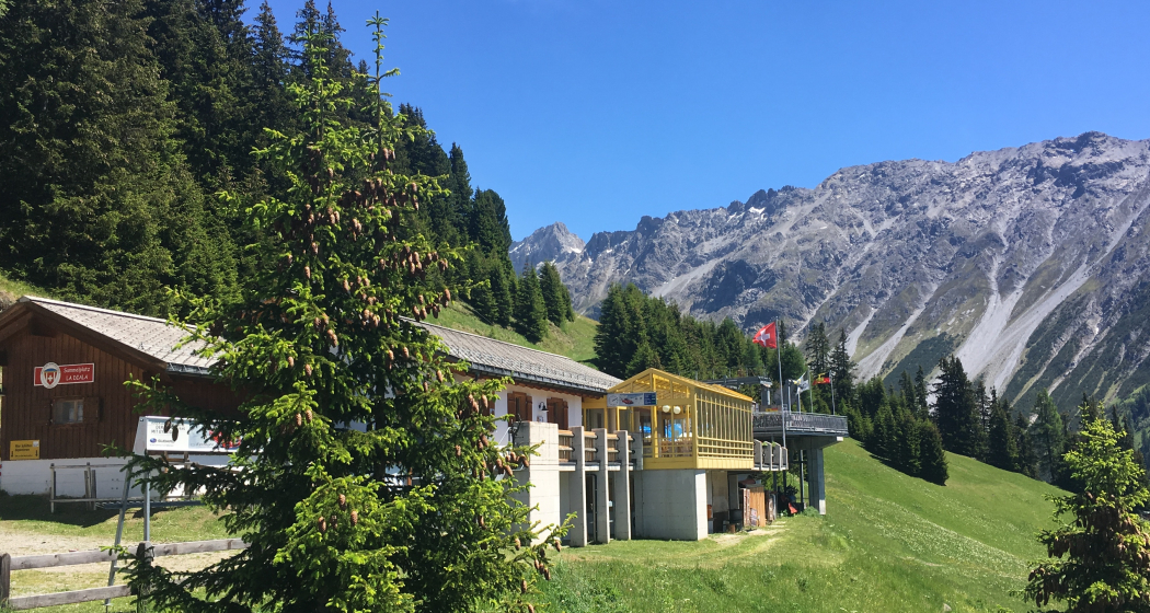 Bergrestaurant La Diala Sommer Bergrestaurant La Diala