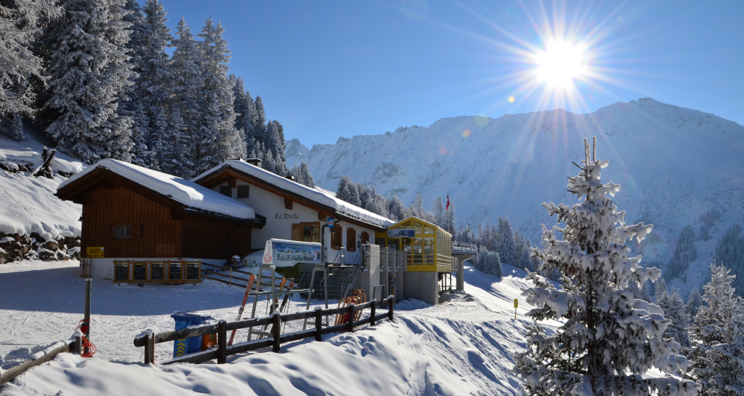 La Diala Bergrestaurant Winter