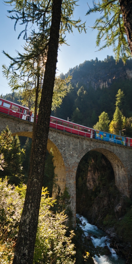 Preda Viaduct (Copyright: Schweiz Tourismus/Renato Bagattin)