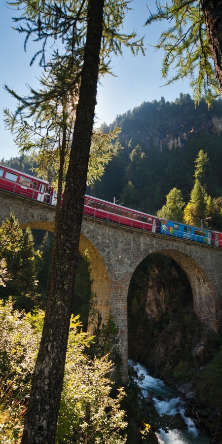Preda Viaduct (Copyright: Schweiz Tourismus/Renato Bagattin) Preda Viaduct (Copyright: Schweiz Tourismus/Renato Bagattin)