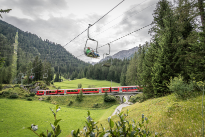 Bergün Filisur Tourismus AG Hauptbild Bergün Filisur Tourismus AG Sportbahnen Sommer