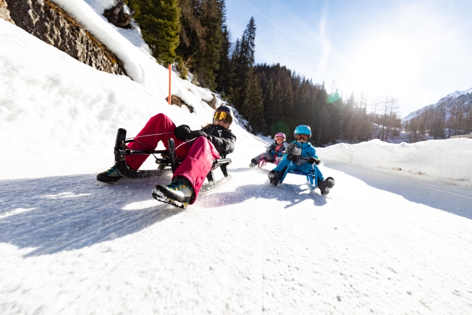Schlittelbahn Preda-Bergün