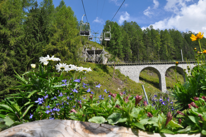 Sportbahn Bergün Sommer Sesselbahn Sportbahn Bergün Sommer