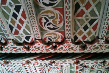 Kirche Bergün Fresken