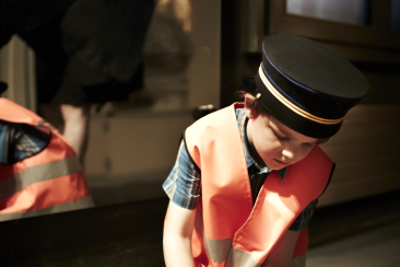 Kindertour Bahnmuseum Albula