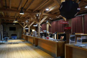 Eingangshalle Touristeninformation Bergün